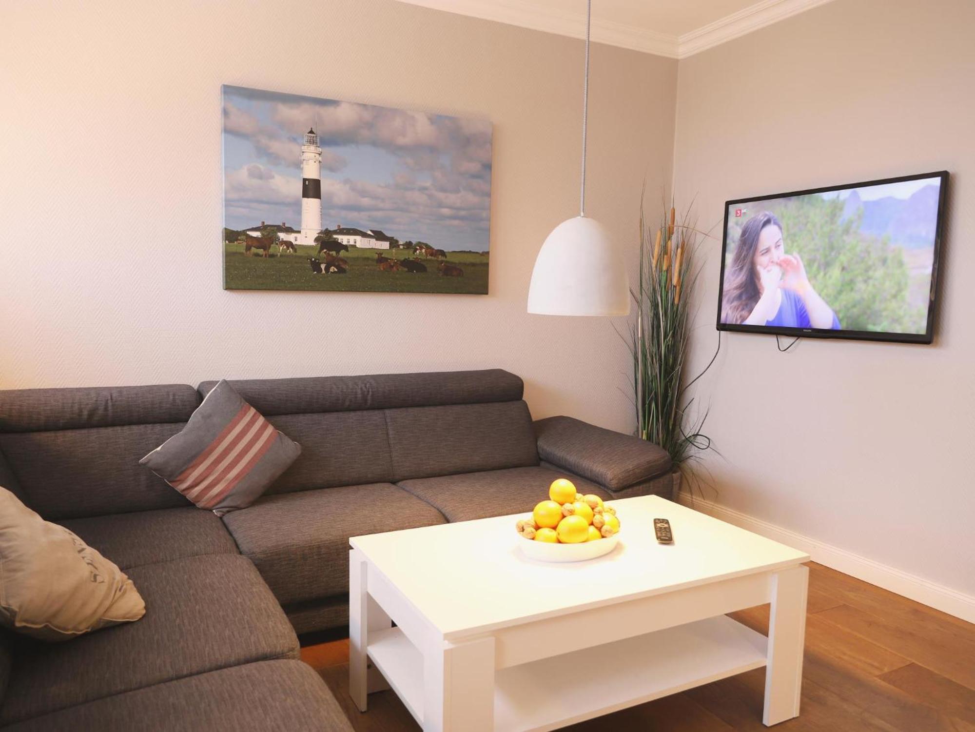 Exklusive 3-Zimmer-Ferienwohnung Im Herzen Westerlands Exteriör bild